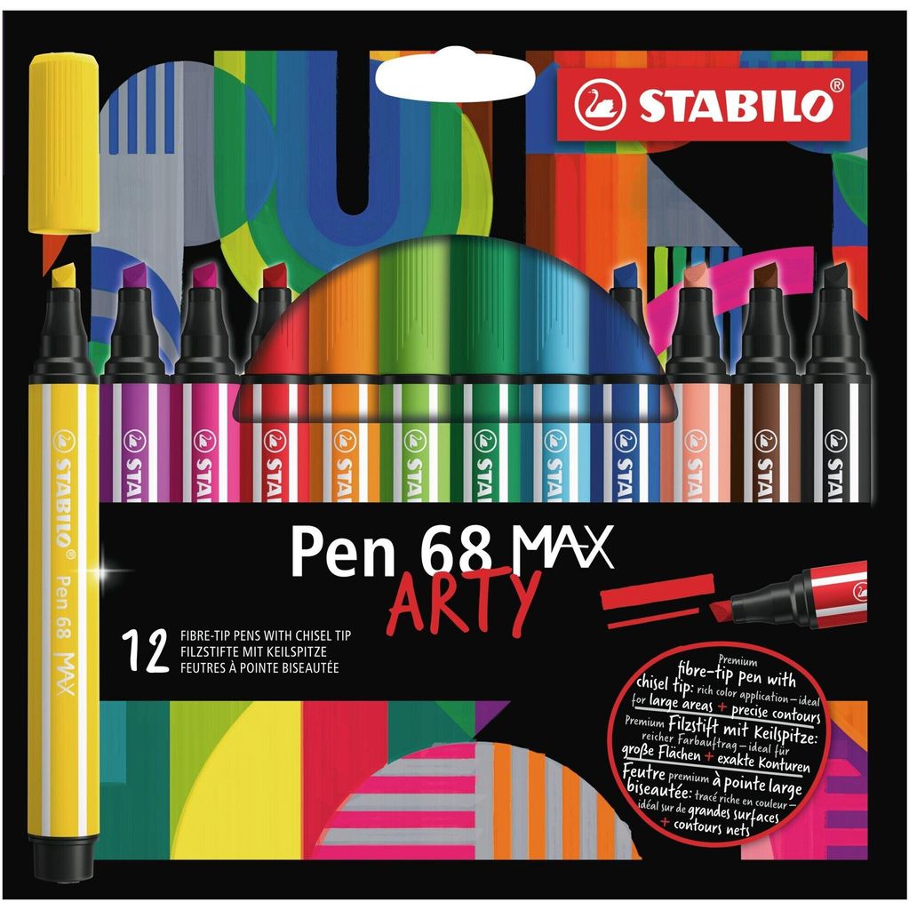 STABILO FEUTRES DE COLORIAGE PEN 68 MAX ARTY 161027