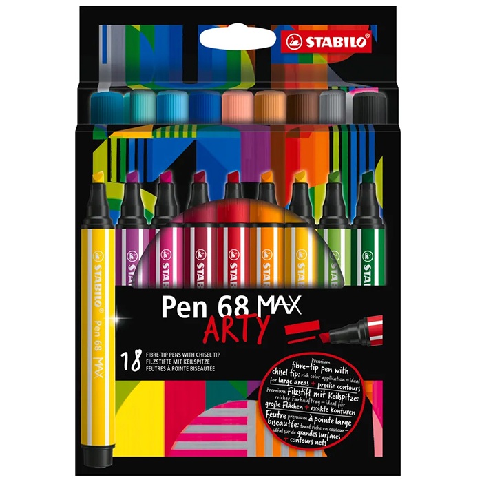 STABILO FEUTRES DE COLORIAGE PEN 68 MAX ARTY 161028