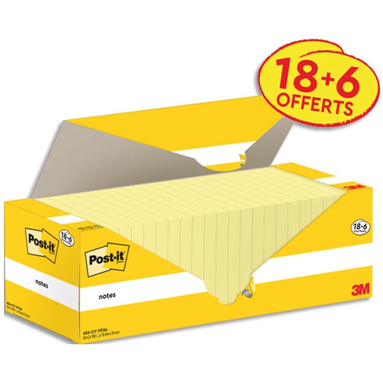 POST-IT 3M NOTES REPOSITIONNABLES 159271