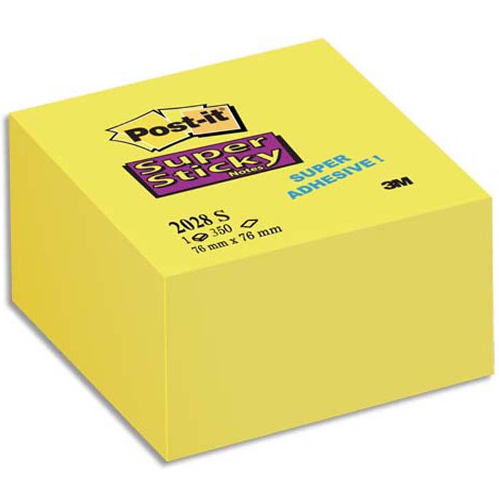 POST-IT NOTE REPOSITIONNABLE SUPER STICKY 18543