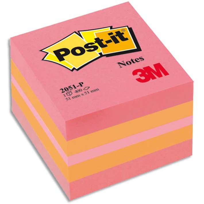 POST-IT NOTE REPOSITIONNABLE MINI 12755