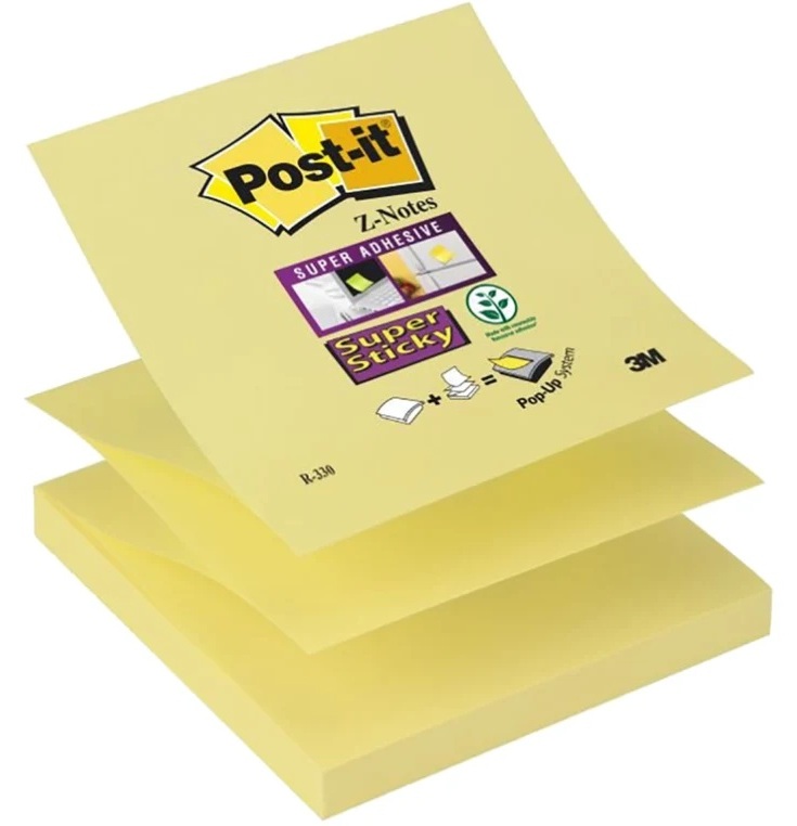 POST-IT Z NOTE REPOSITIONNABLE 43944