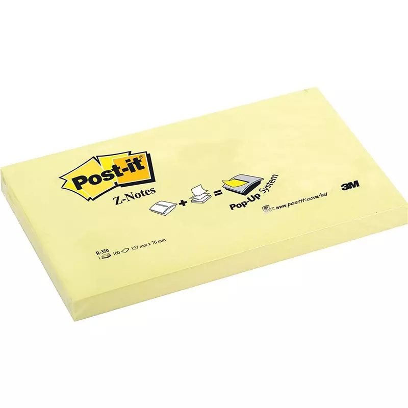 POST-IT Z NOTE REPOSITIONNABLE 21581