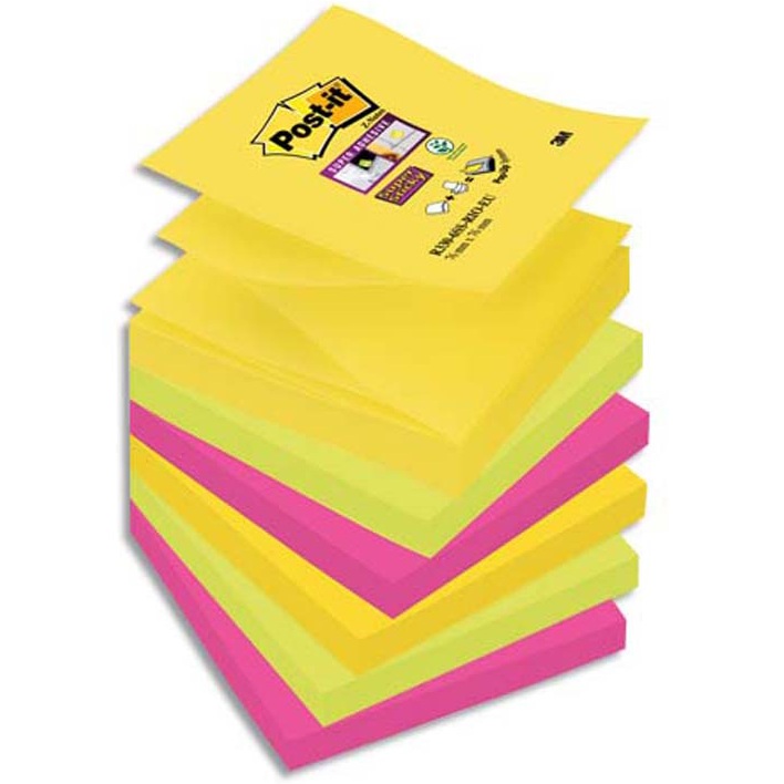 POST-IT Z NOTE REPOSITIONNABLE 62021