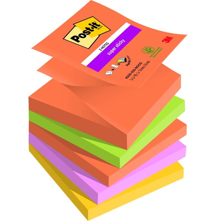 POST-IT Z NOTE REPOSITIONNABLE 164625