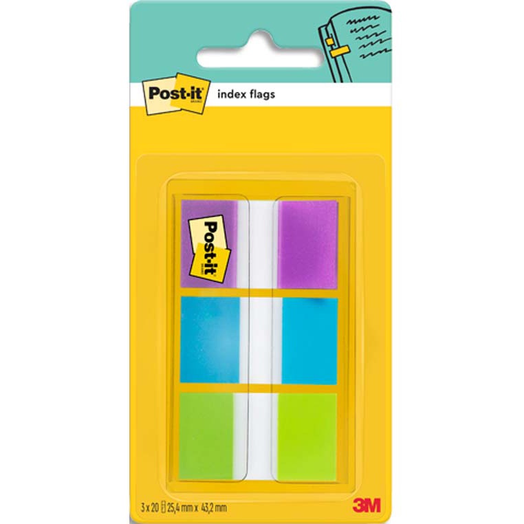 POST-IT MARQUE PAGES INDEX 26430