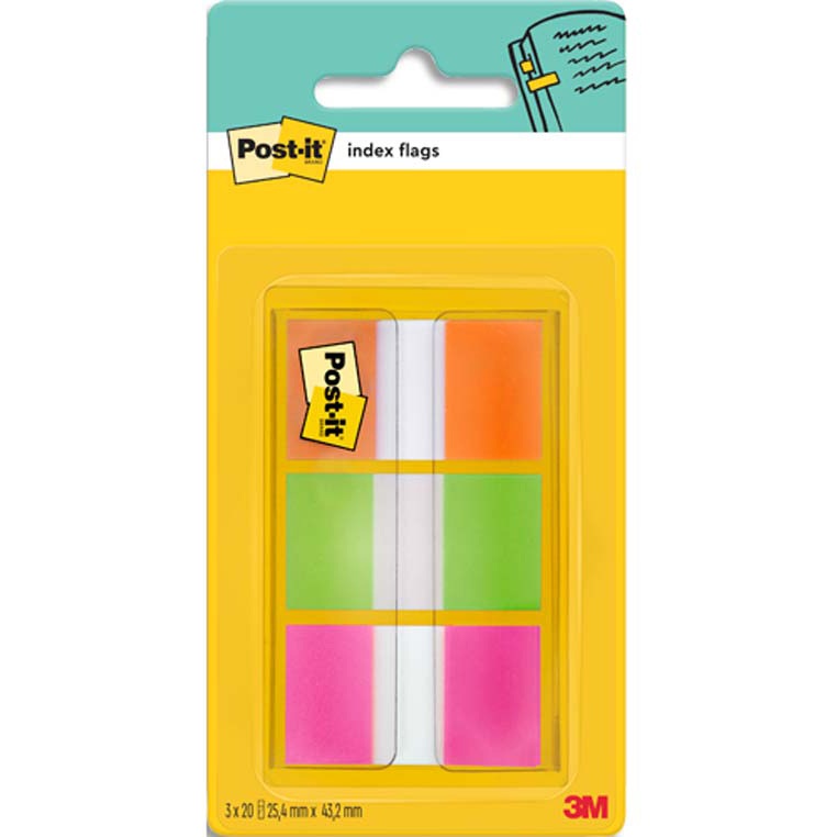 POST-IT MARQUE PAGES INDEX 26431