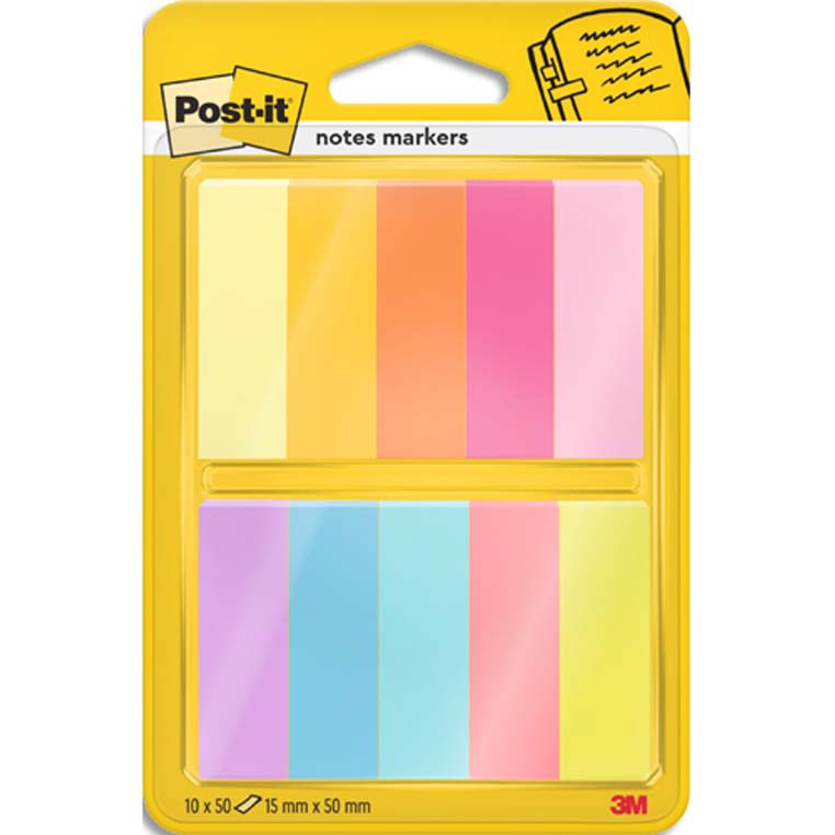 POST-IT MARQUE PAGES INDEX 169255