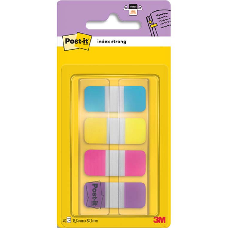 POST-IT MARQUE PAGES INDEX RIGIDES 62026