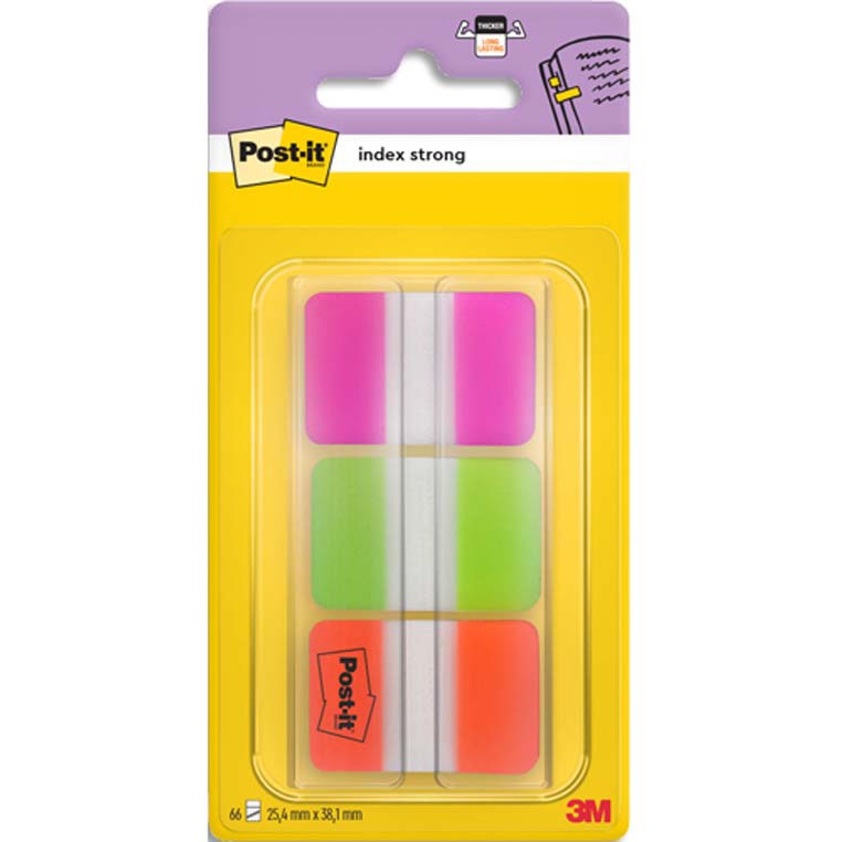 POST-IT MARQUE PAGES INDEX RIGIDES 13416