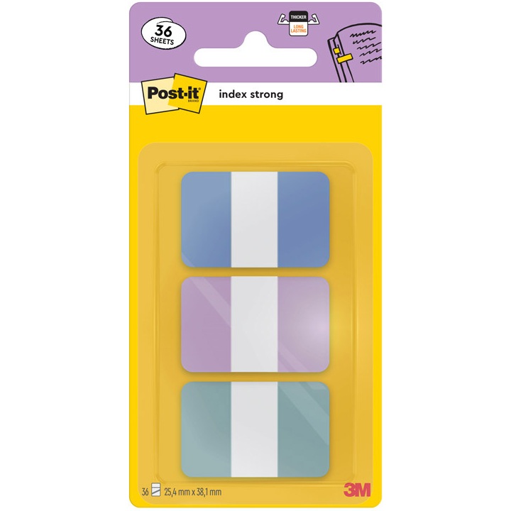 POST-IT MARQUE PAGES INDEX STRONG 172442