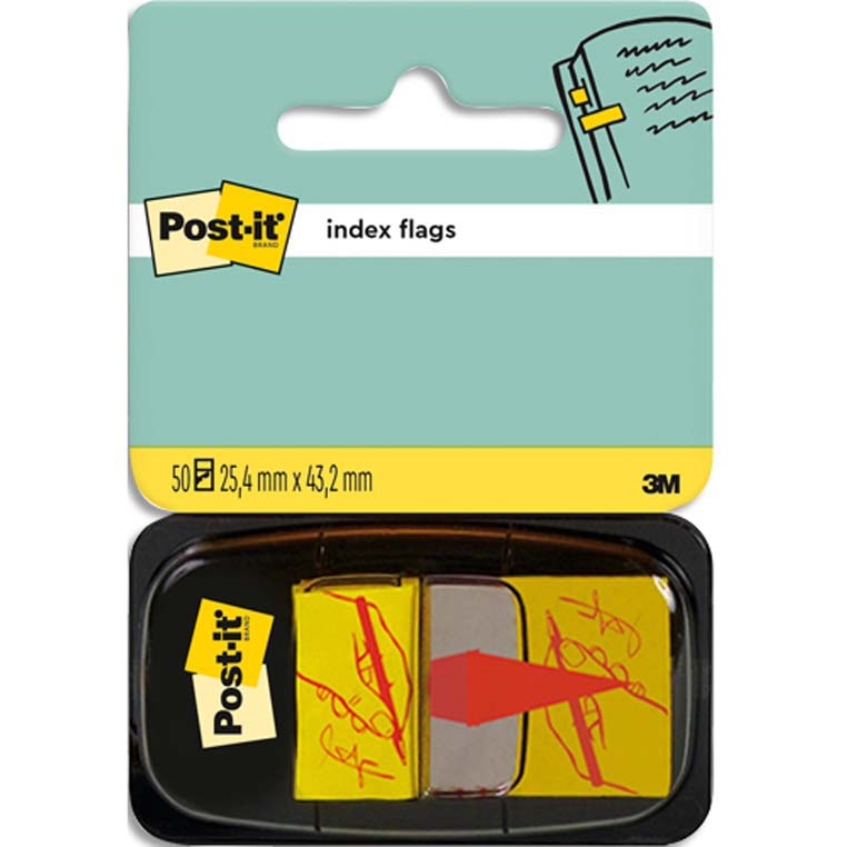 POST-IT MARQUE PAGES INDEX SIGNEZ ICI 407786