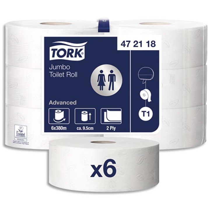 TORK PAPIER HYGIENIQUE JUMBO T1 10992