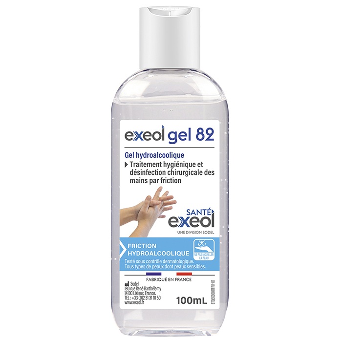 HPS GEL HYDROALCOOLIQUE EXEOL 82 170561