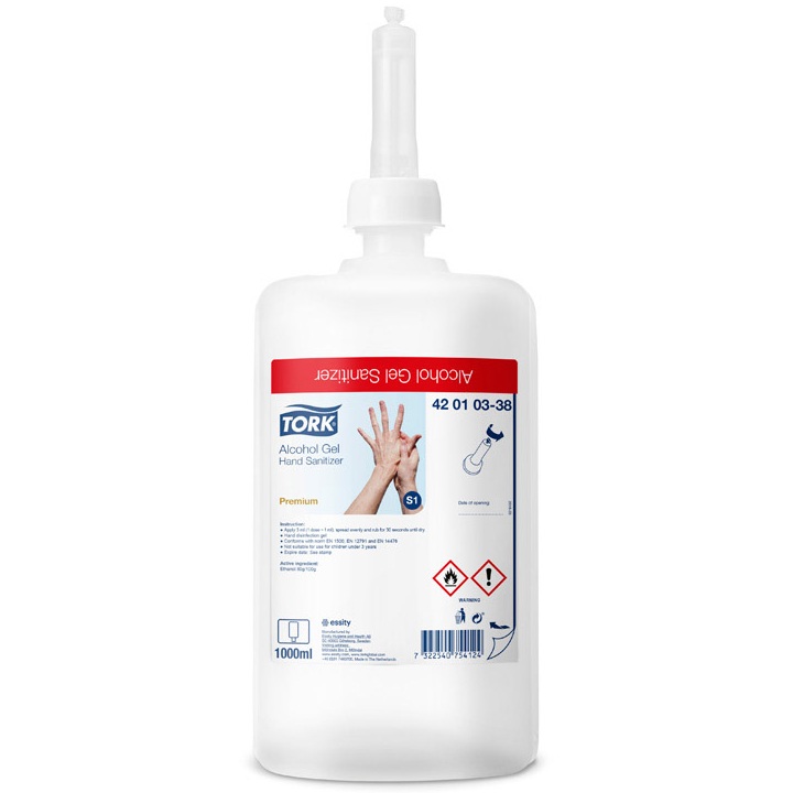 TORK GEL HYDROALCOOLIQUE S1 166781