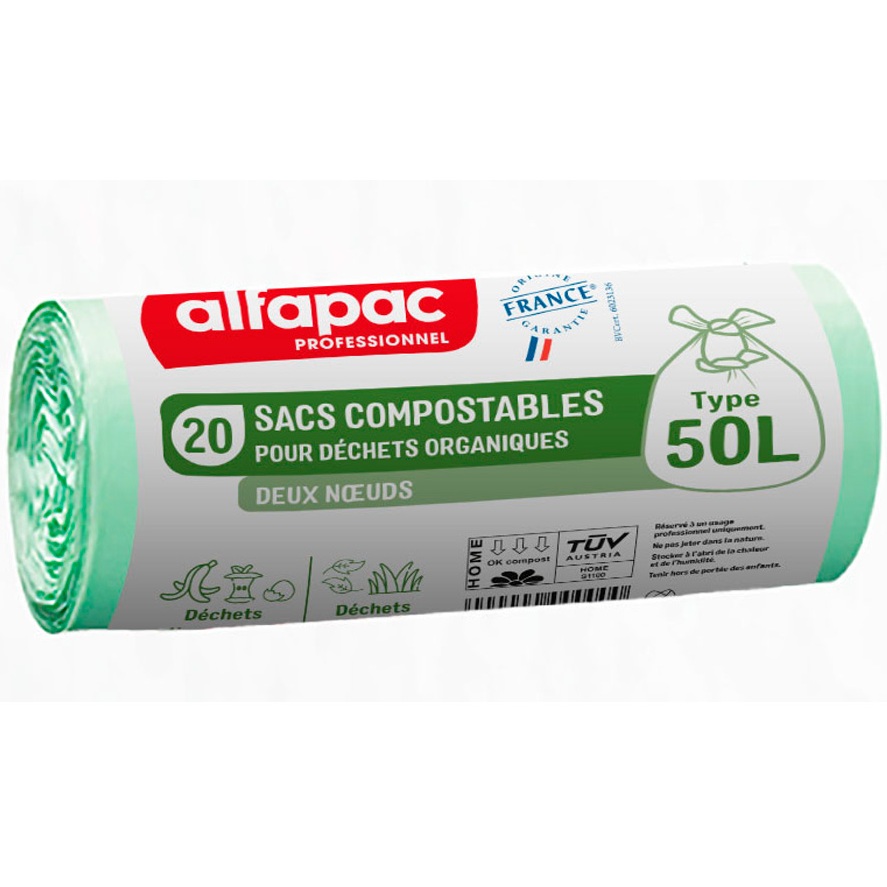 ALFAPAC SAC POUBELLE COMPOSTABLE 172157