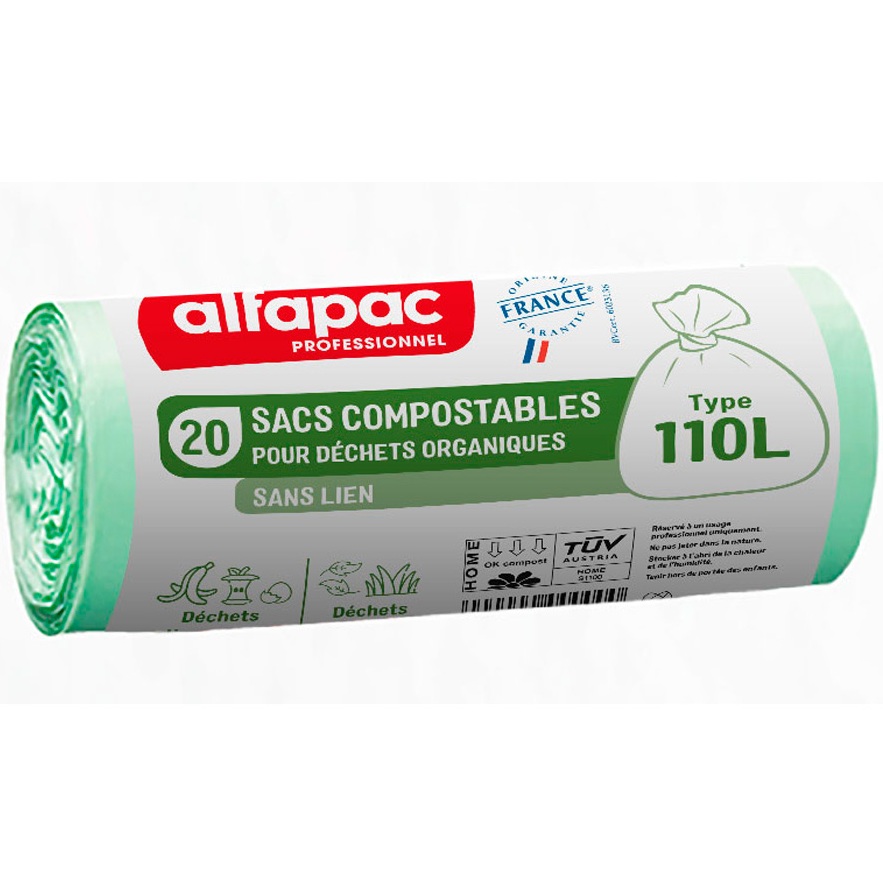 ALFAPAC SAC POUBELLE COMPOSTABLE 172158