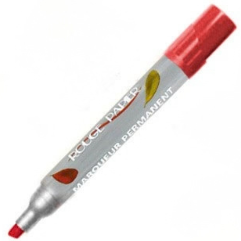 Rouge papier marqueur rouge