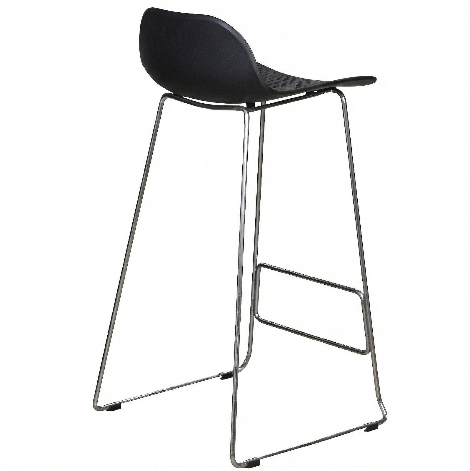 Tabouret haut MTI Nolan noir vue 4