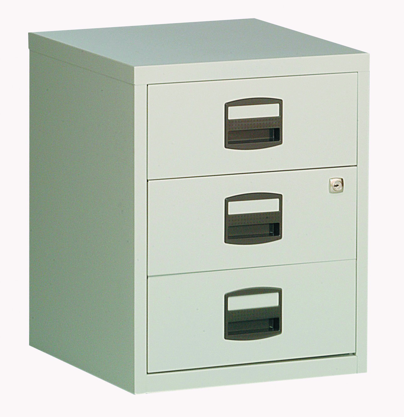 Caisson mobile métal MTI Eco gris silver