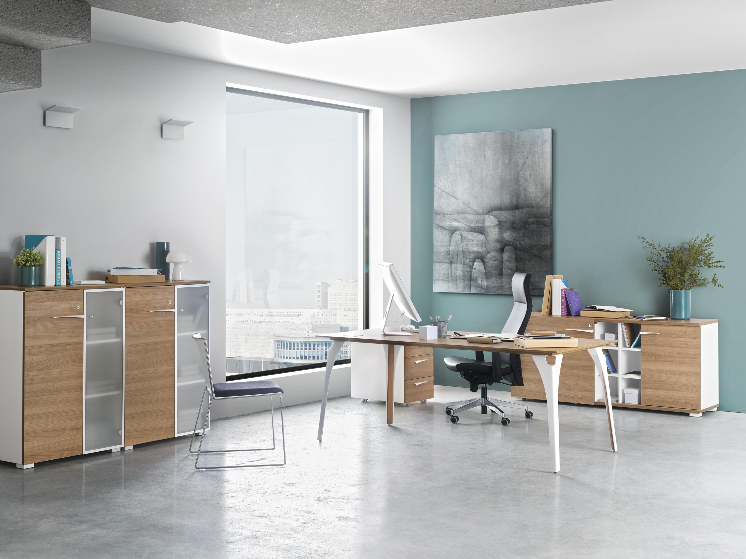 Collection GAUTIER OFFICE Xenon merisier vue 3