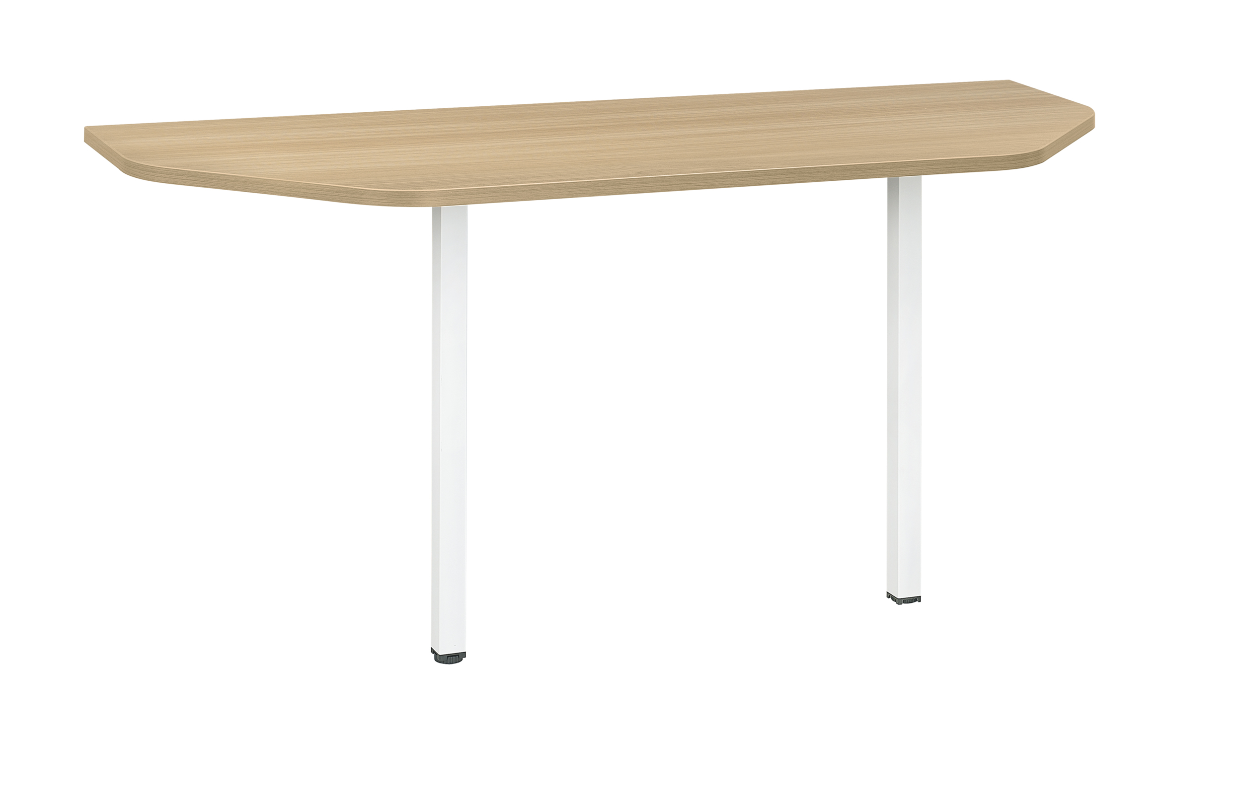 Bureau demi-lune Sunday chêne 162 cm Gautier Office