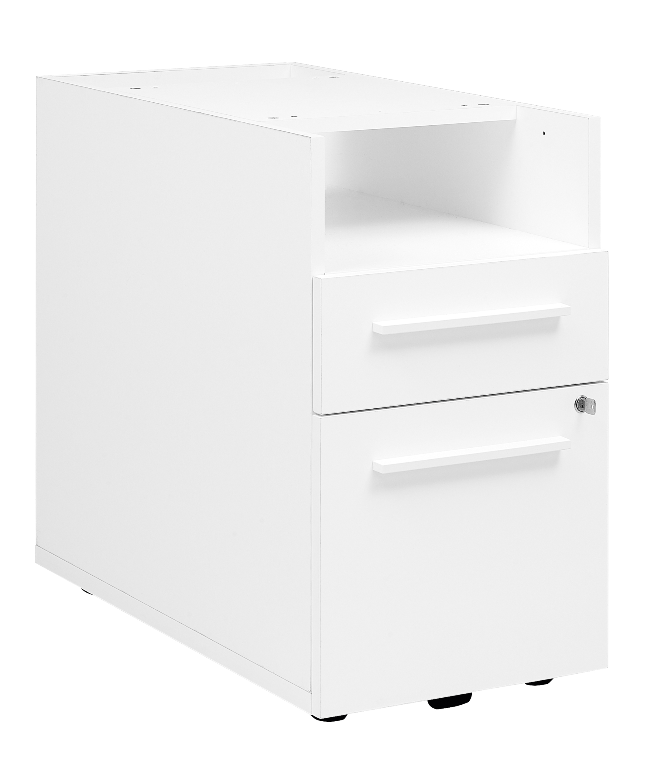 Caisson bout de bureau Gautier Office YES!/Xerus blanc sans top