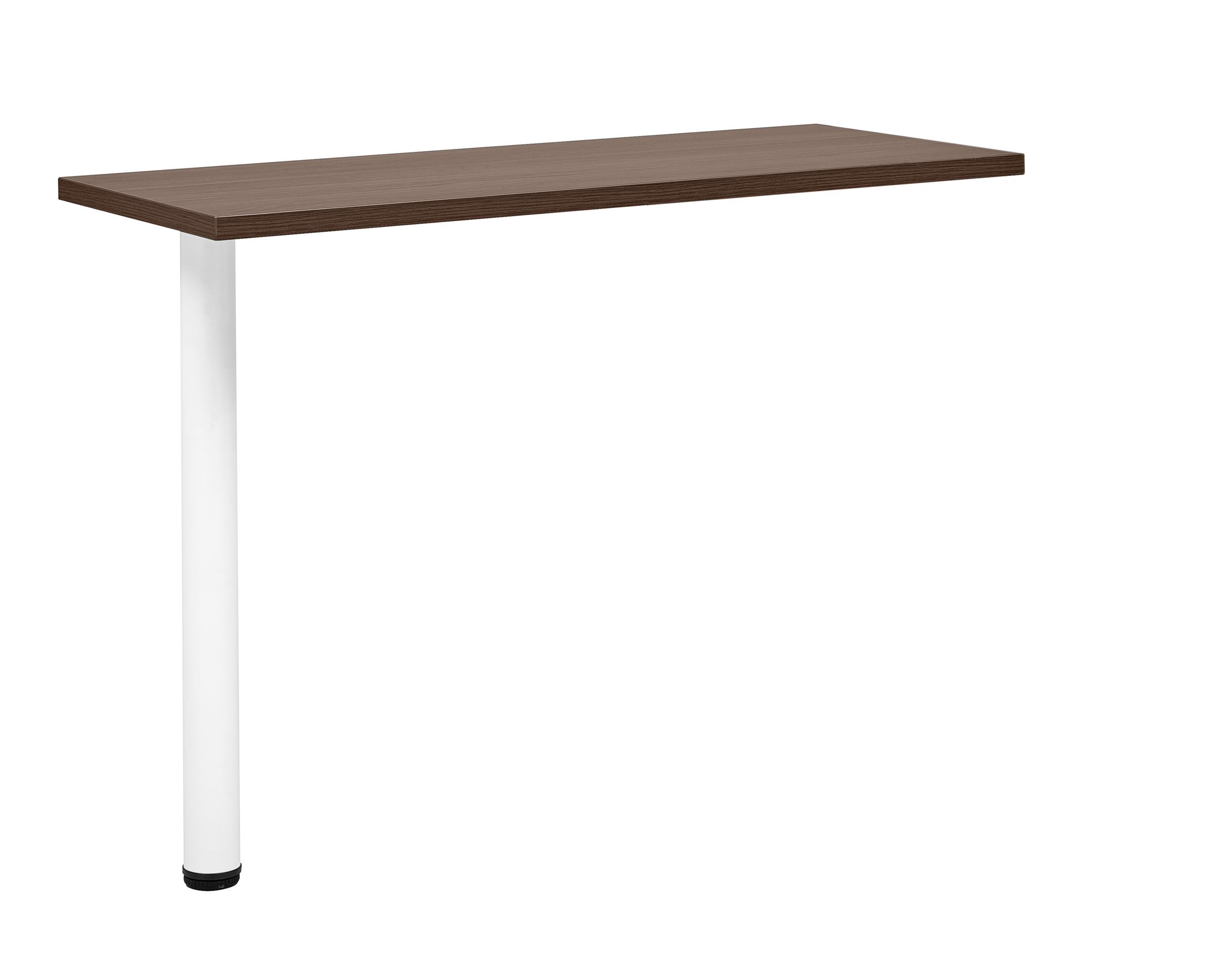 Retour direct Gautier Office YES! chêne royal pied tube blanc