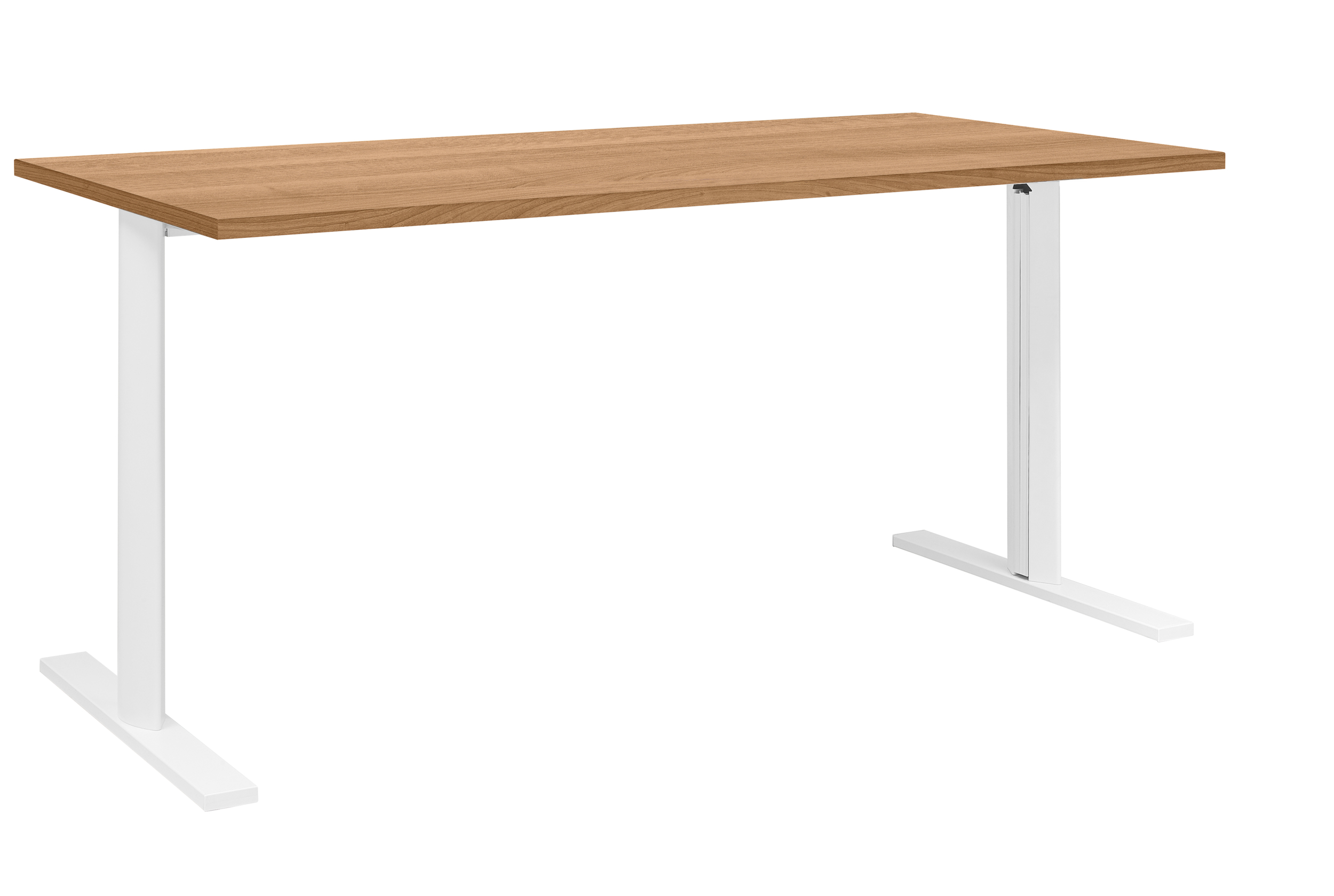 Table de réunion GAUTIER OFFICE Yes/Xerus merisier 180 cm