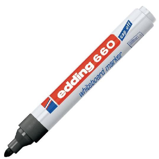 Marqueur tableau blanc Edding E660 noir