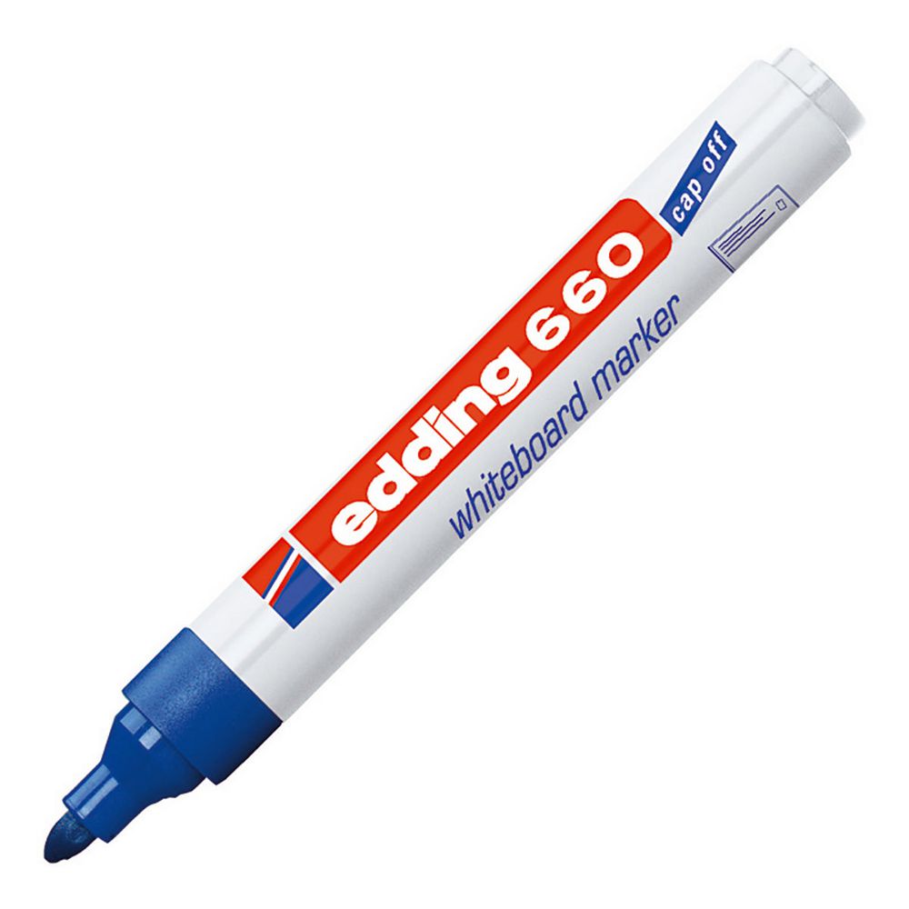 Marqueur tableau blanc Edding E660 bleu