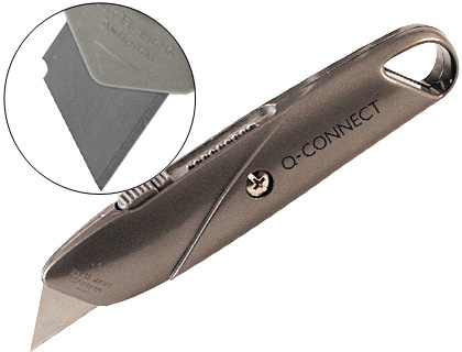 Cutter de sécurité rétractable Q-Connect 18 mm, autre vue