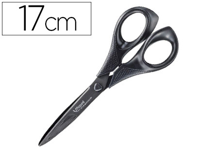Ciseaux Maped Expert Titanium 17 cm anneaux ergonomiques noirs