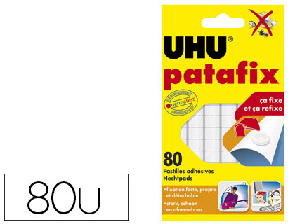 Pastilles adhésives UHU Patafix blanches vue 2