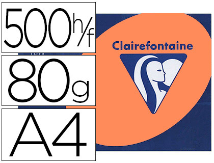CLAIREFONTAINE TROPHÉE CLÉMENTINE A4 80G