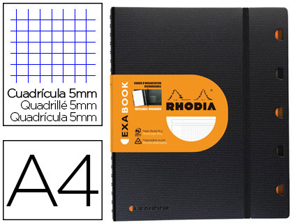 RHODIACTIVE EXABOOK A5 5x5
