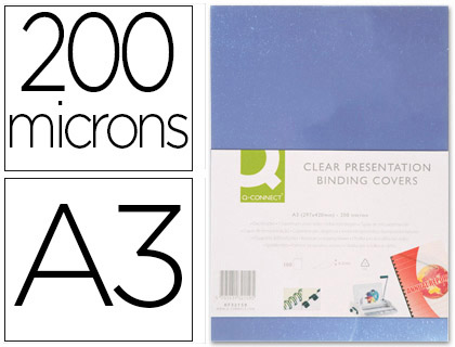 PLAT PVC 200g/m2 A3 INCOLORE