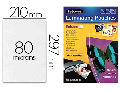 FELLOWES A4 80 Microns