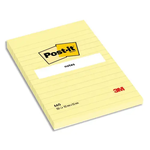 Notes repositionnables grand format