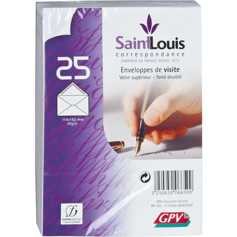 Enveloppes de visite