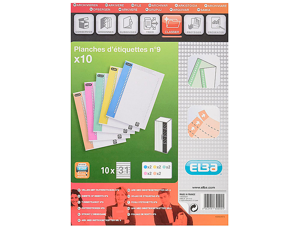 Accessoires pour dossiers suspendus