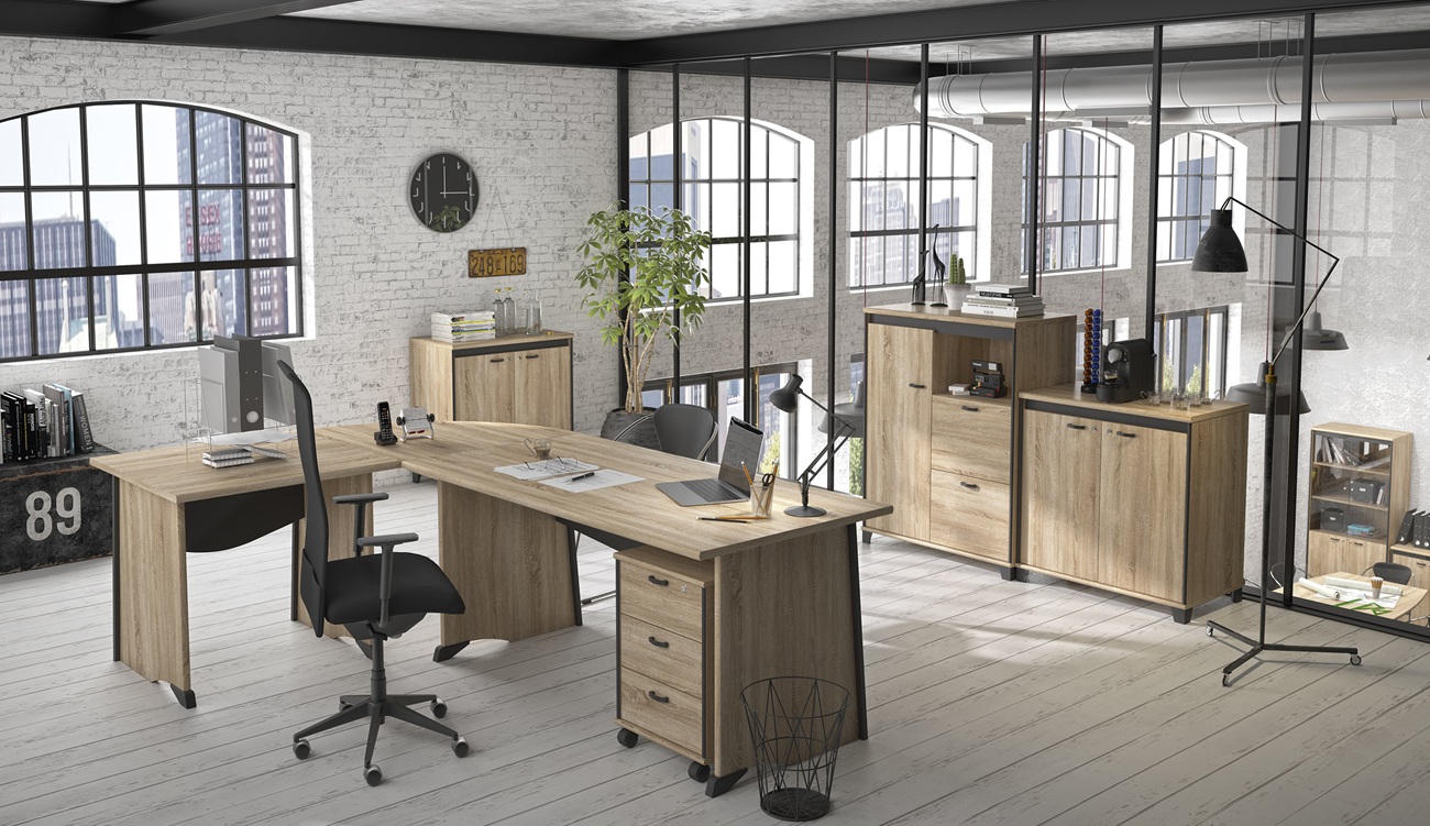 Gautier Office MAMBO Sonoma noir