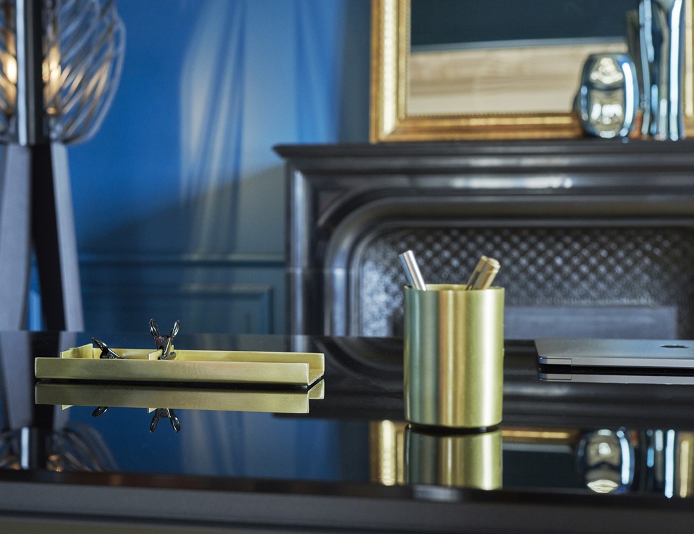 Gautier Office E-MOTION verre noir