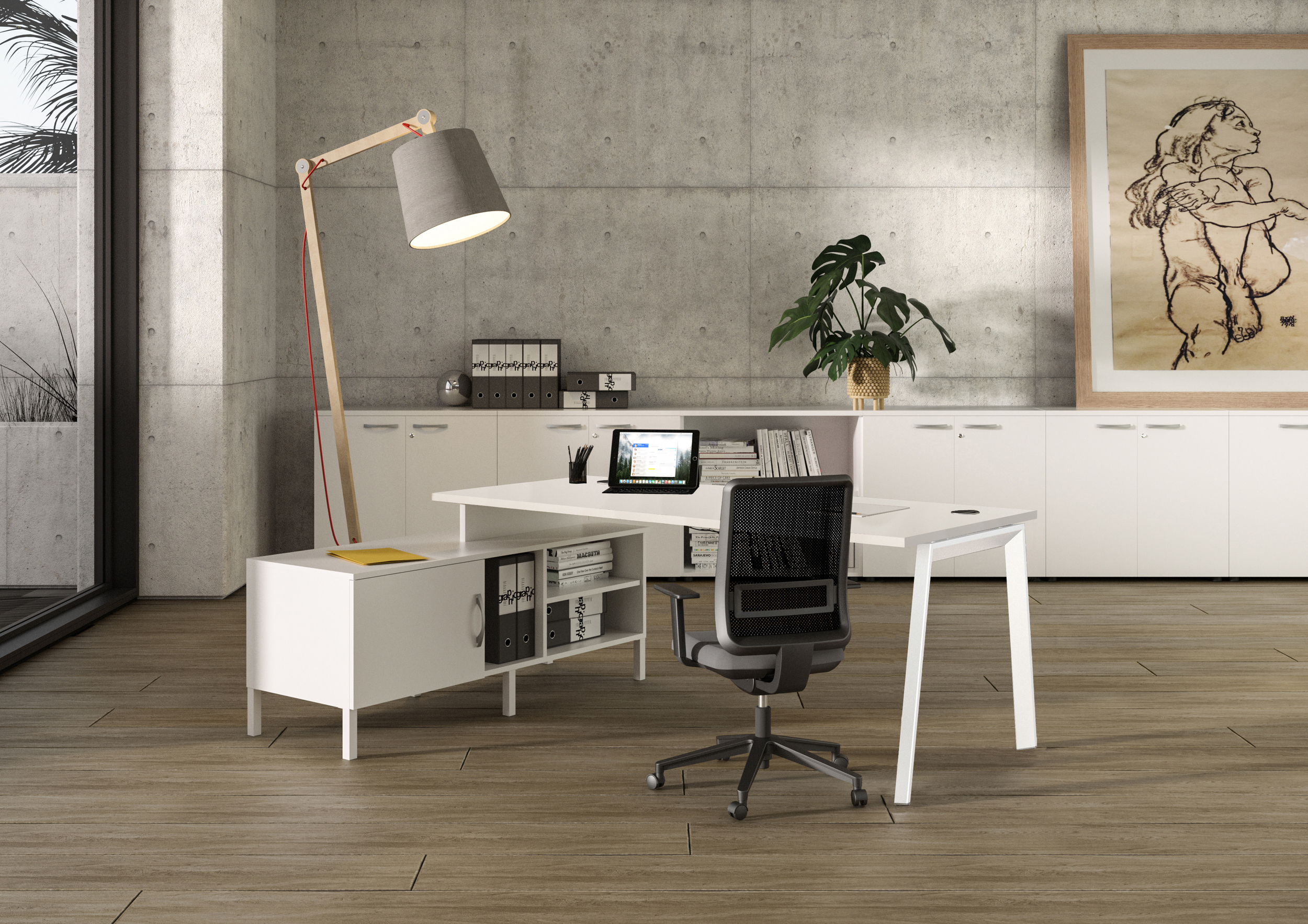 Artarredi TIMBER Blanc
