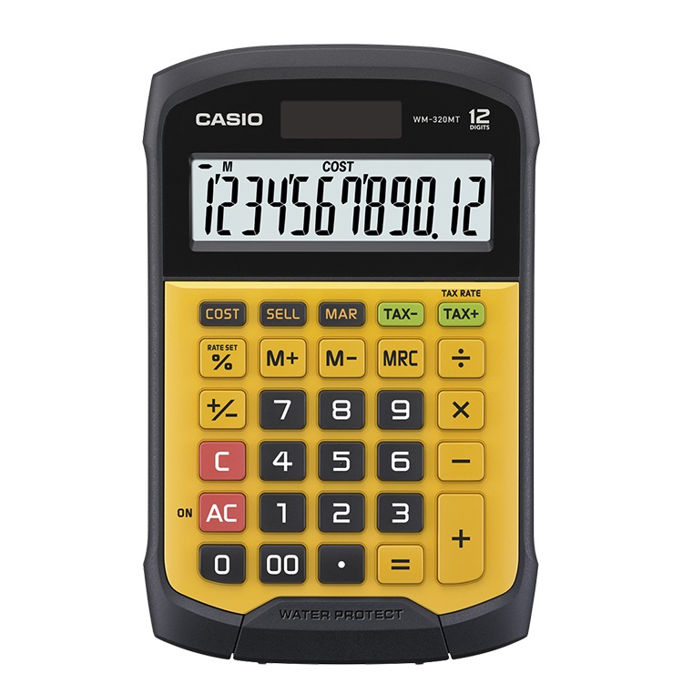 Calculatrice waterproof