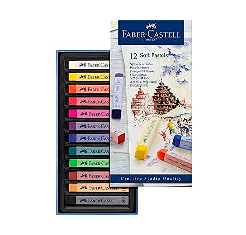 Pastels à l'huile