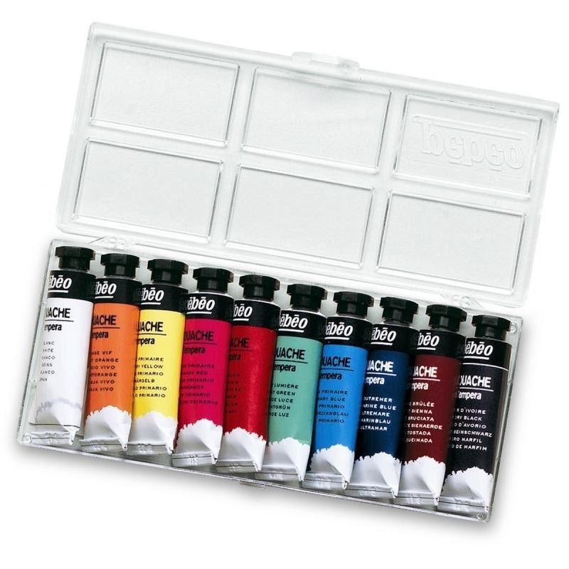 Gouache en tube & liquide