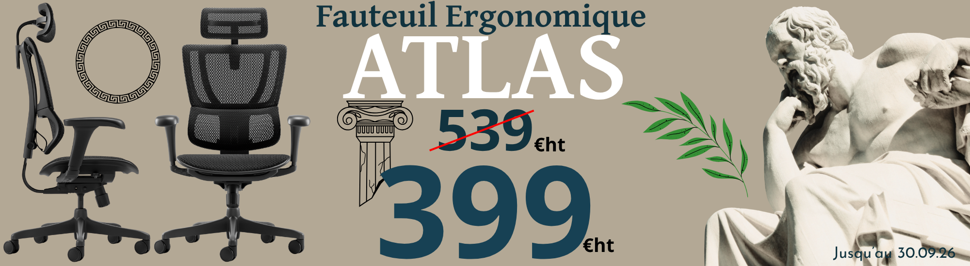 MTI Fauteuil ergonomique ATLAS