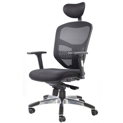 Fauteuil ergonomique MTI Teck V2.0 noir dossier résille