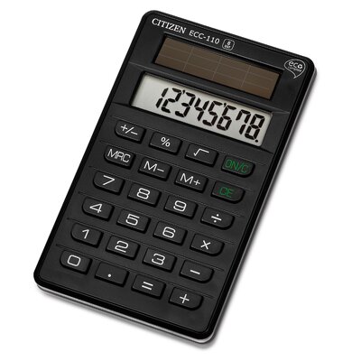 CITIZEN CALCULATRICE SOLAIRE ECC-110